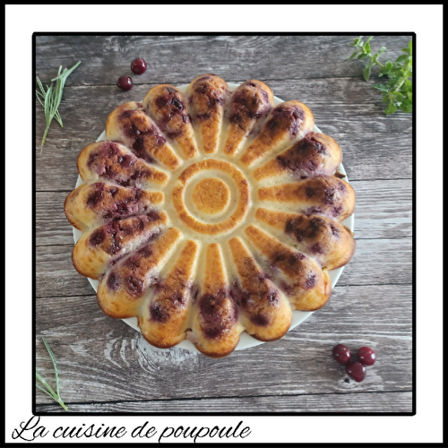 Flan aux cerises et à la fève tonka