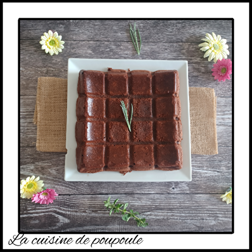 Fondant chocolat au fromage blanc