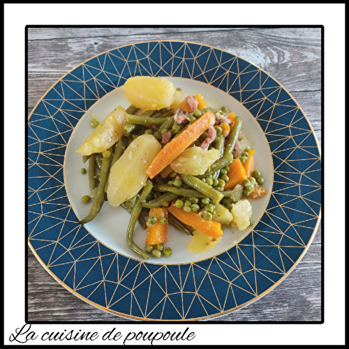 Jardinière de légumes au cookéo