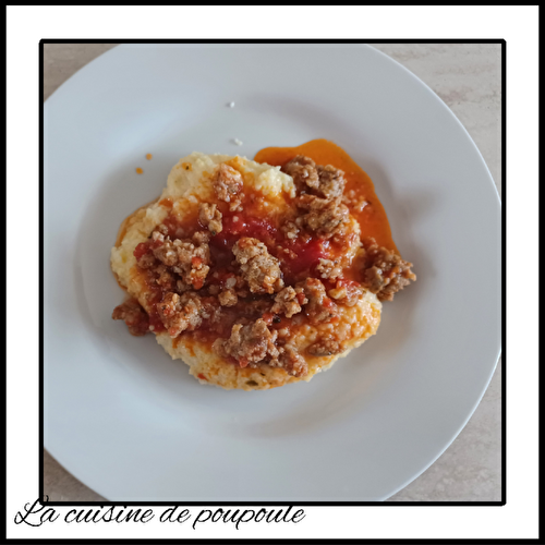 Polenta et ragu