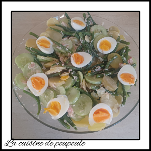 Salade de pomme de terre estivale