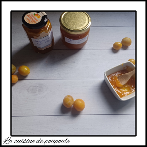 Confiture de mirabelles maison