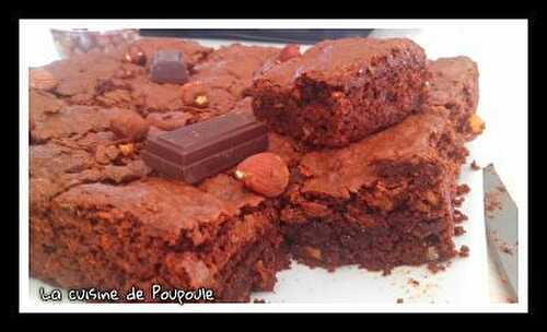 Brownie sans gluten 