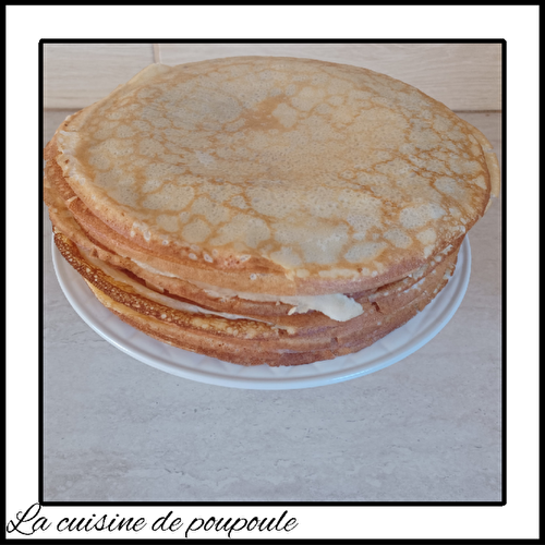 Crêpes rapides à préparer