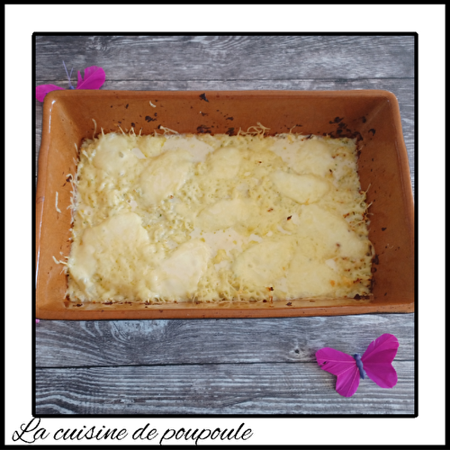 Gratin de chou fleur aux herbes et fromage