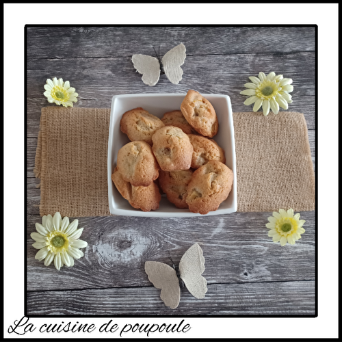 Madeleines à la pomme et à la cannelle