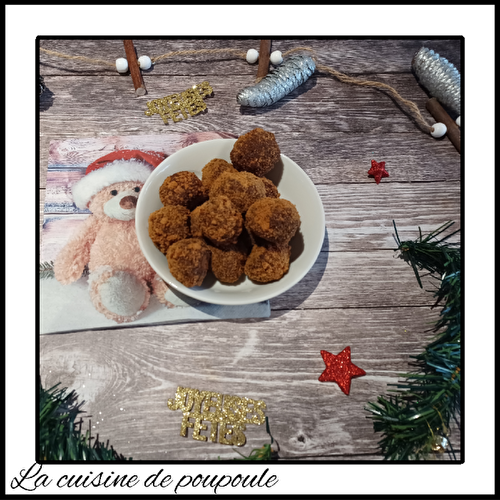 Truffes aux spéculoos