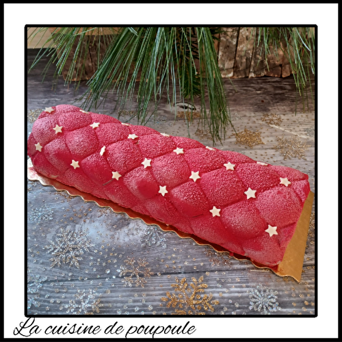 Bûche fraise citron