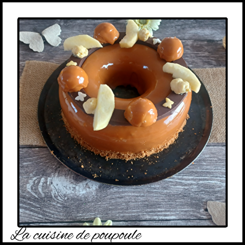 Entremets poire spéculoos