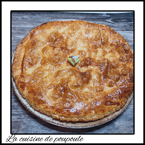 Galette des rois à la crème de noisettes