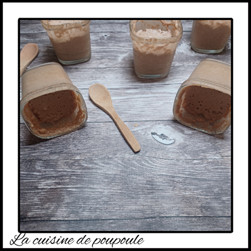 Mousses de marrons comme des marrons suisse