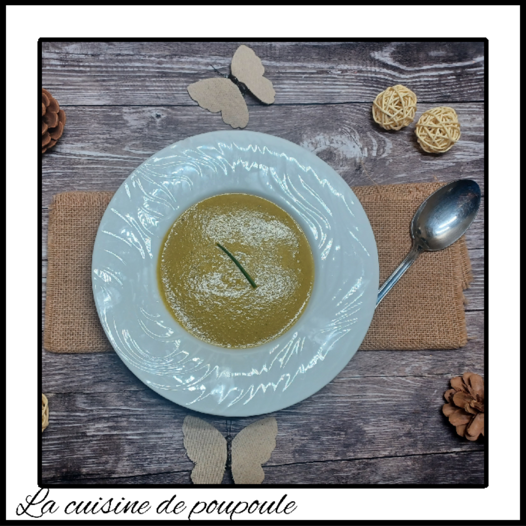 Soupe de brocoli et carotte