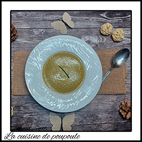 Soupe de brocoli et carotte