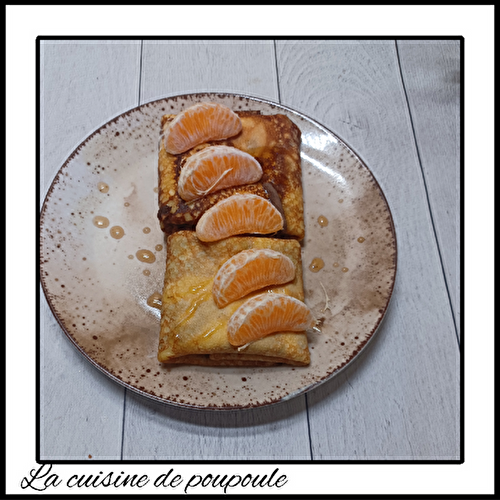 Blintzes au fromage, au miel et à l’orange