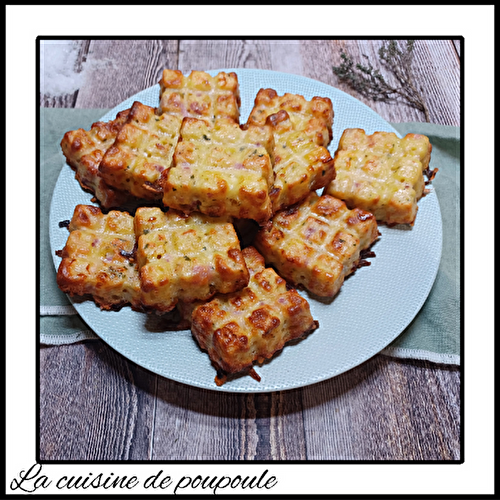 Gâteau de pommes de terre au bacon et mozzarella