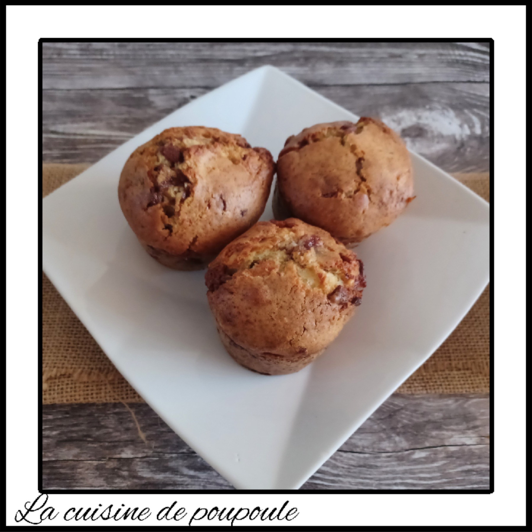 Muffins au kinder surprise