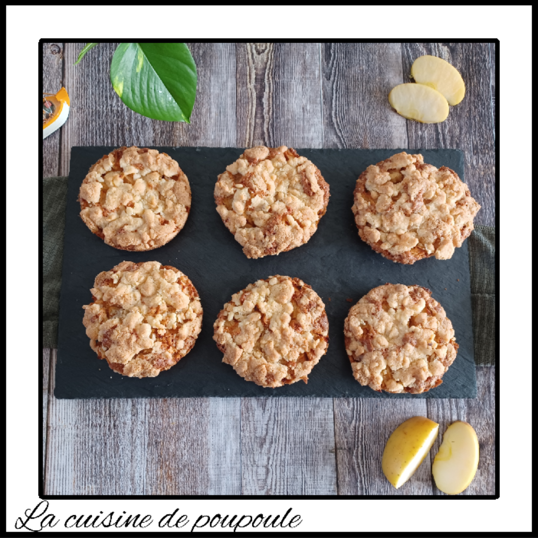 Apple crumble cake (gâteau-crumble aux pommes irlandais)