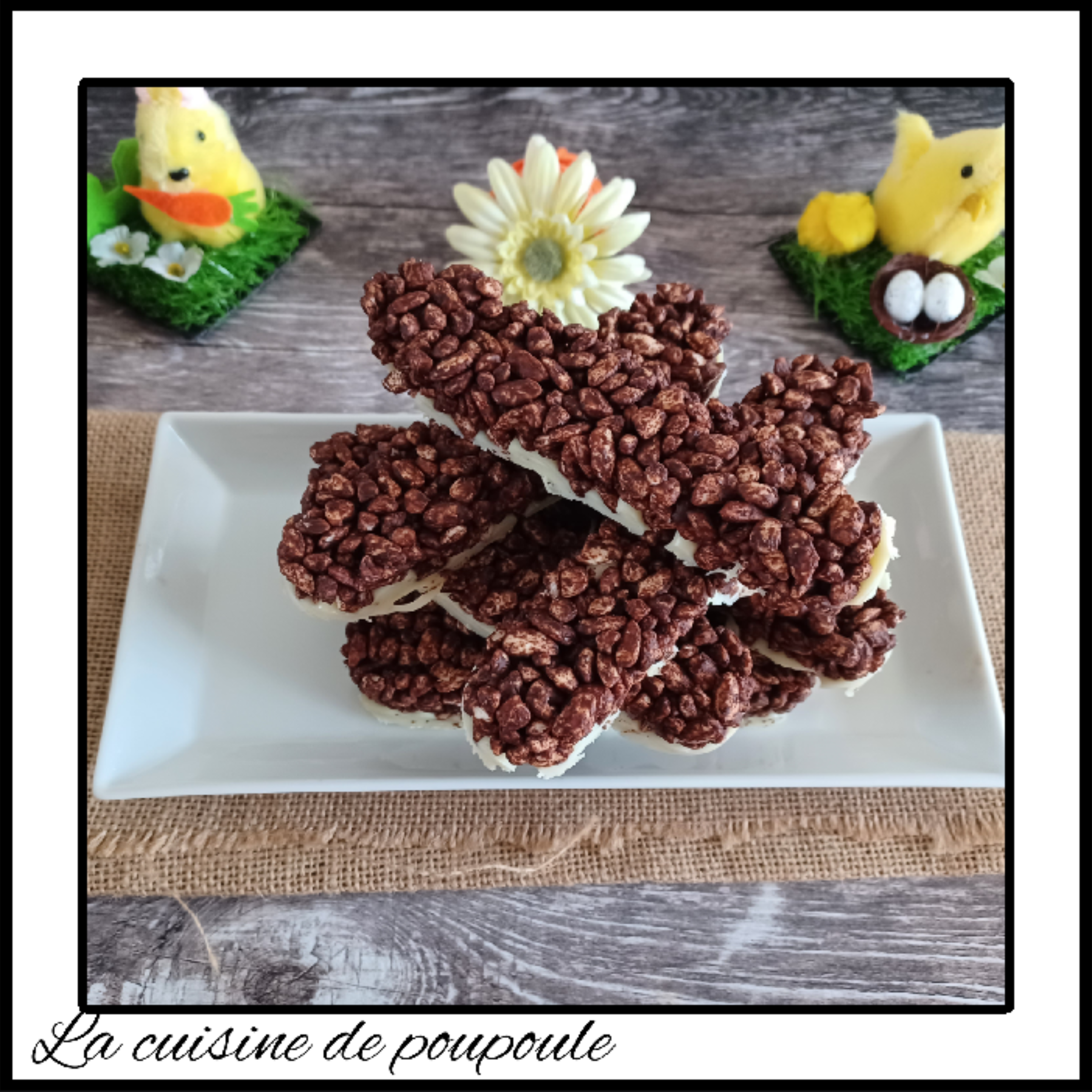 Barre façon coco pops