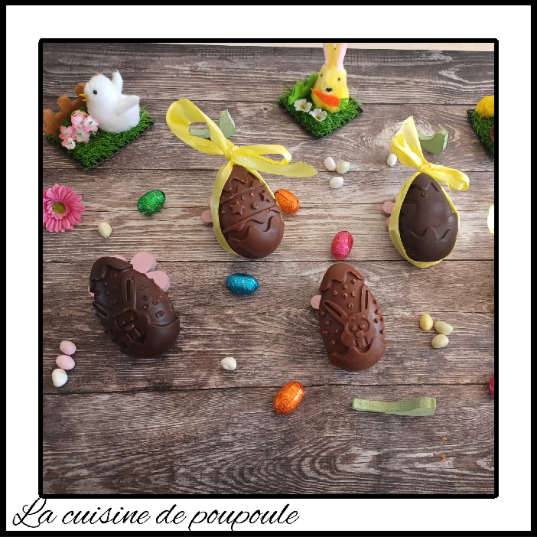 Œufs de Pâques façon Kinder Surprise