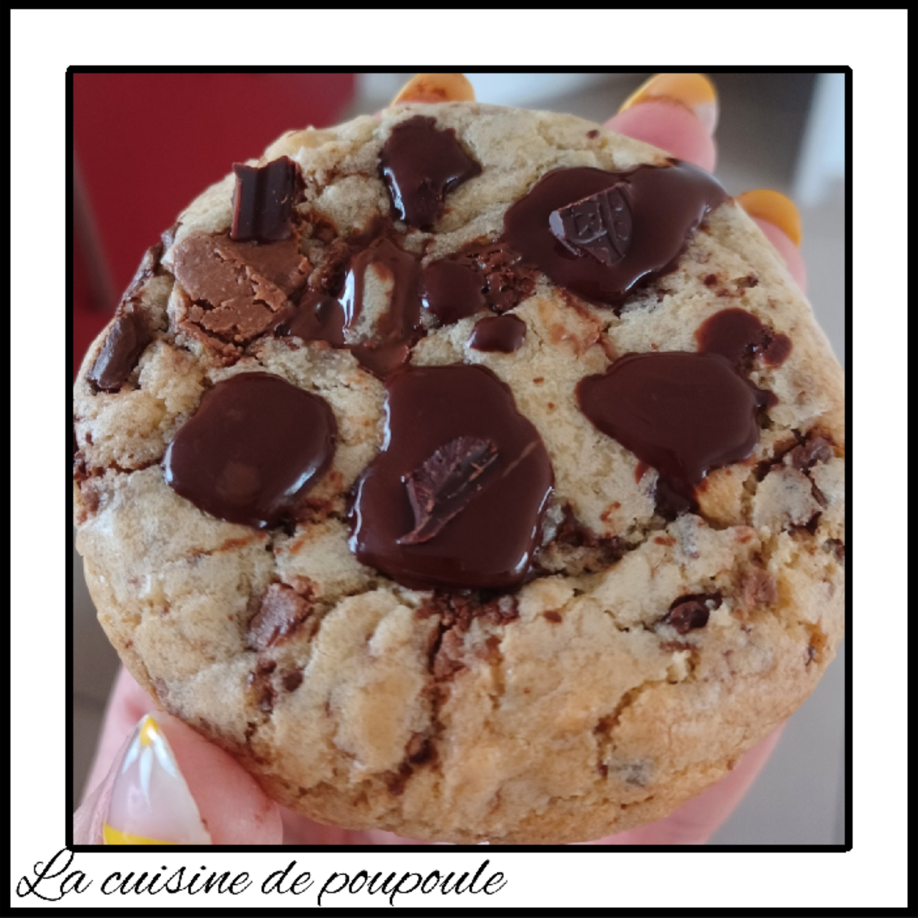 Cookies chocolat noisettes au top