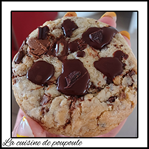 Cookies chocolat noisettes au top