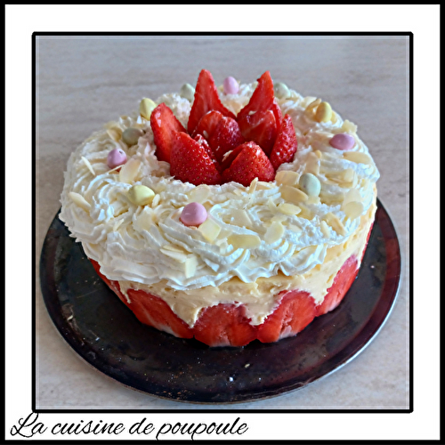 Fraisier (Monsieur cuisine Connect)