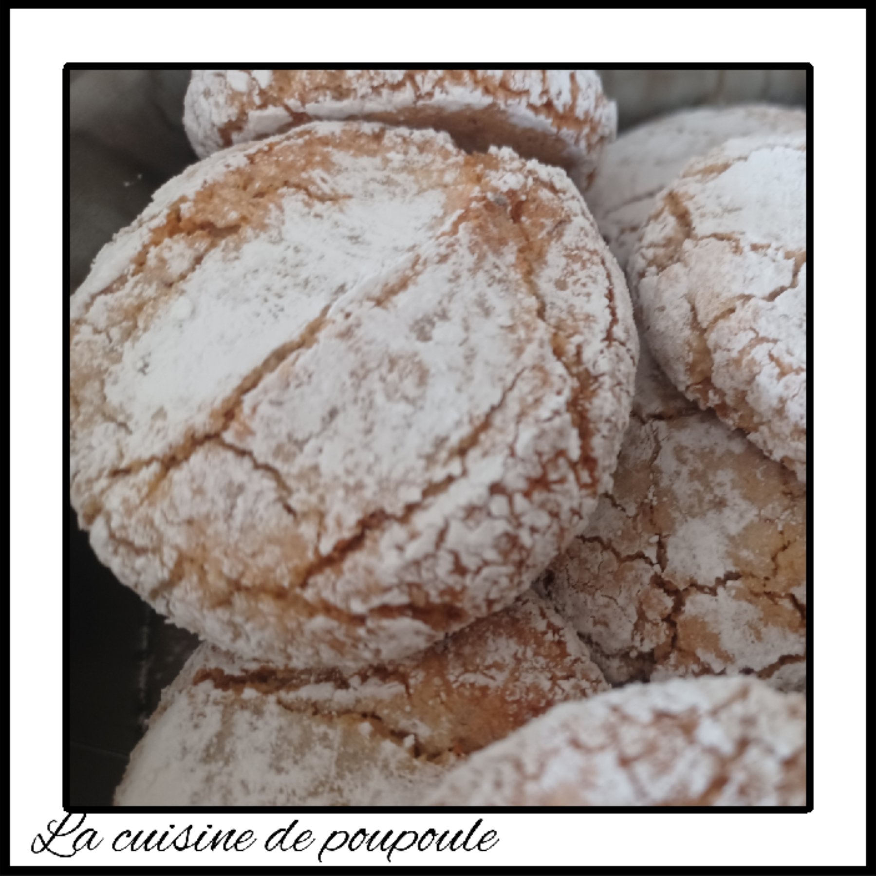 Amaretti à la crème de marron