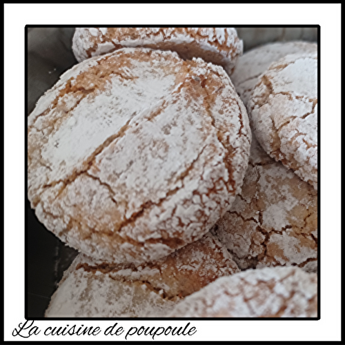 Amaretti à la crème de marron