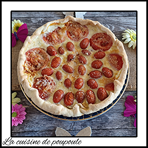 Tarte aux tomates et ricotta