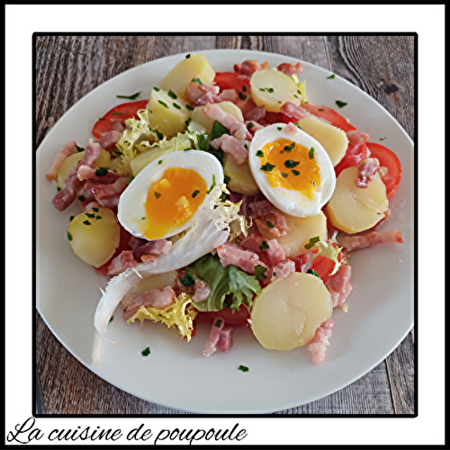 Salade de pommes de terre et lardons