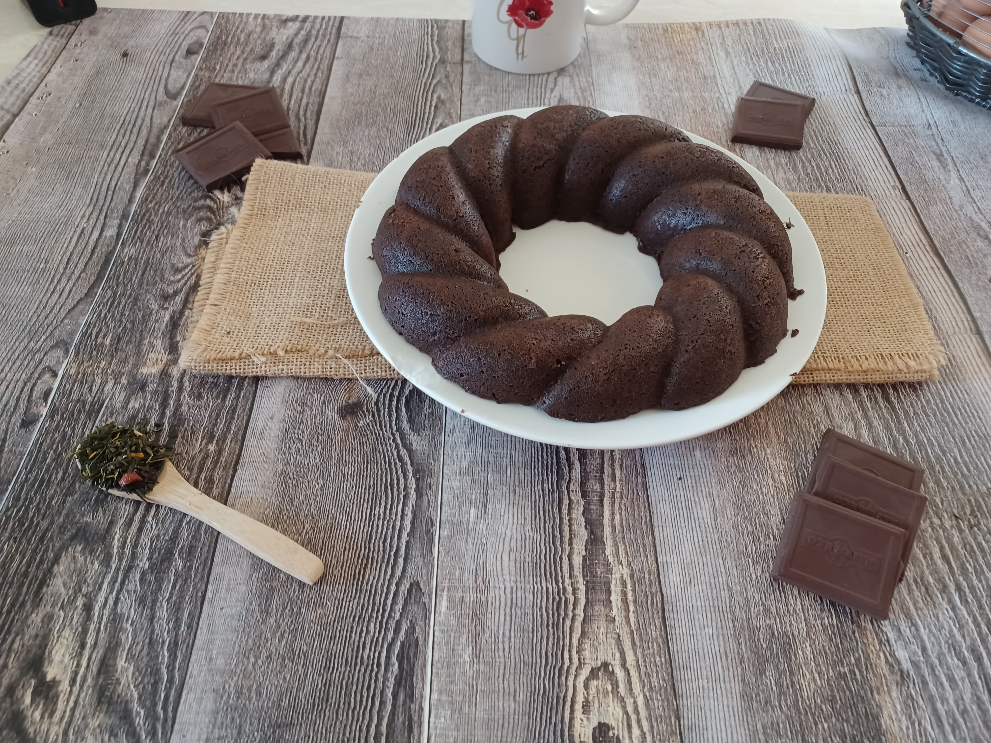 Gâteau très chocolat au micro-ondes