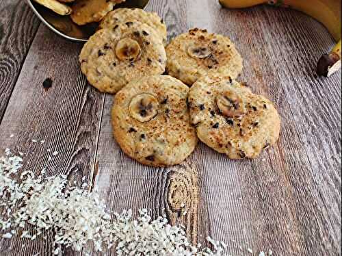 Cookies noix de coco choco banane