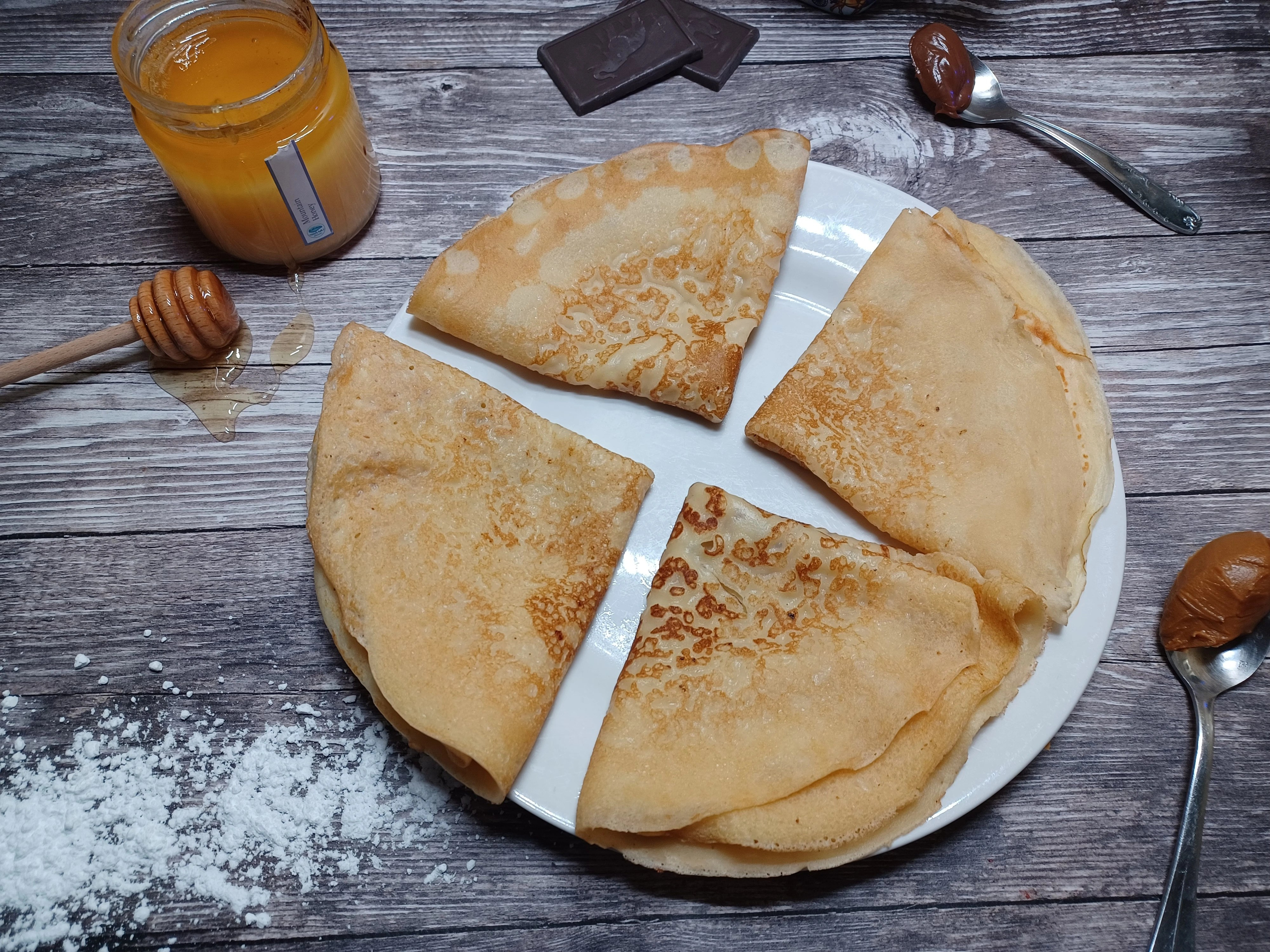 Crêpes au yaourt