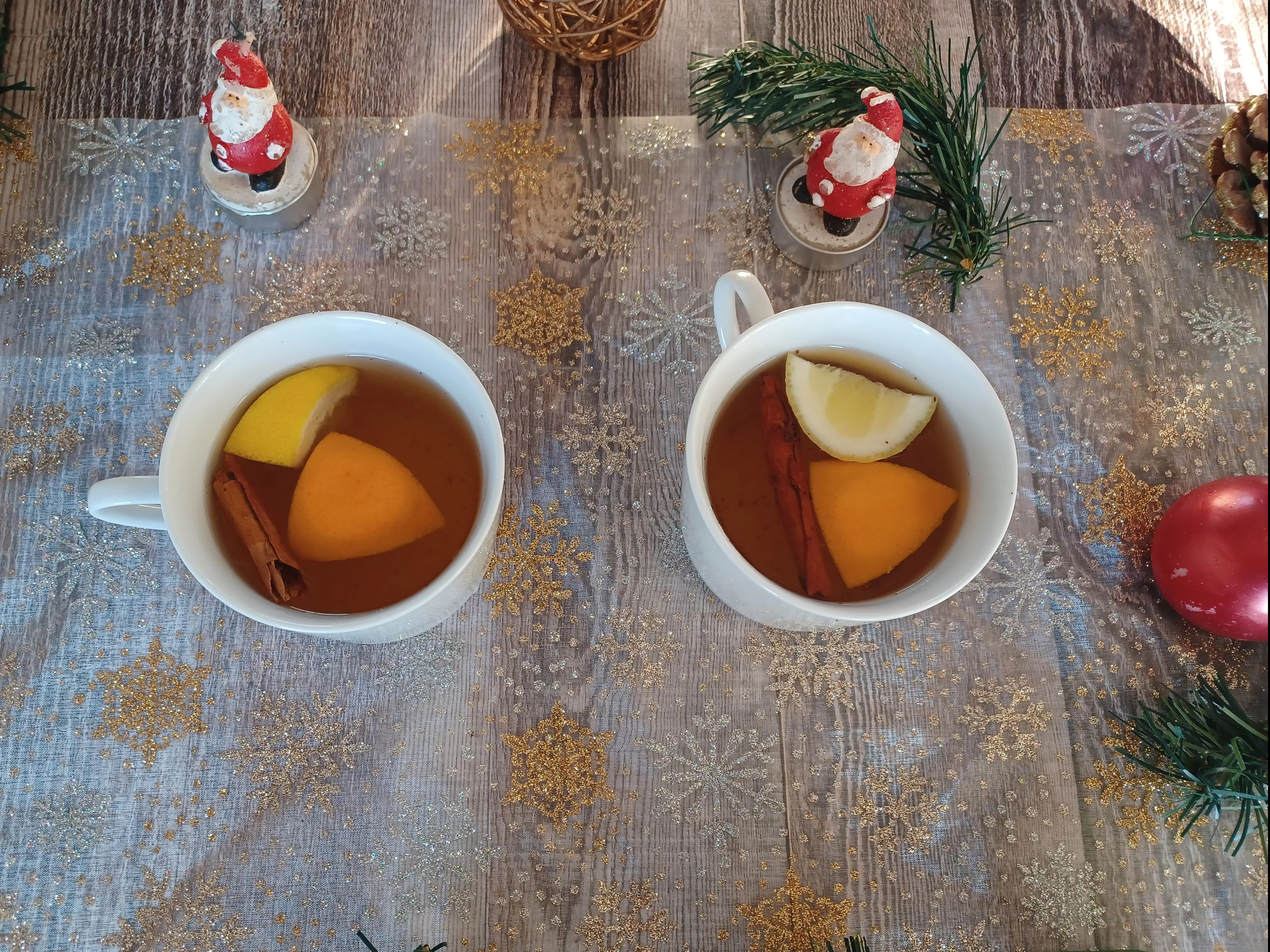 Jus de pomme aux épices du marché de noël