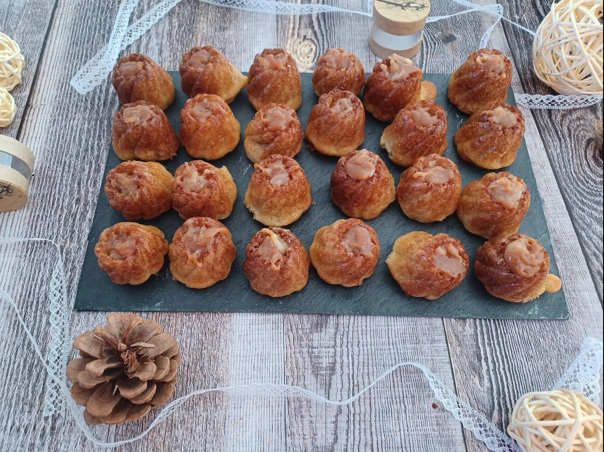 Petits moelleux au caramel au beurre salé