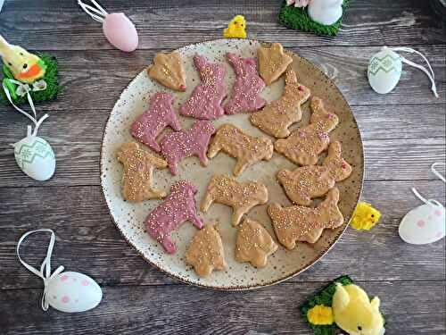 Biscuits de Pâques à la fleur d’orange et chocolat
