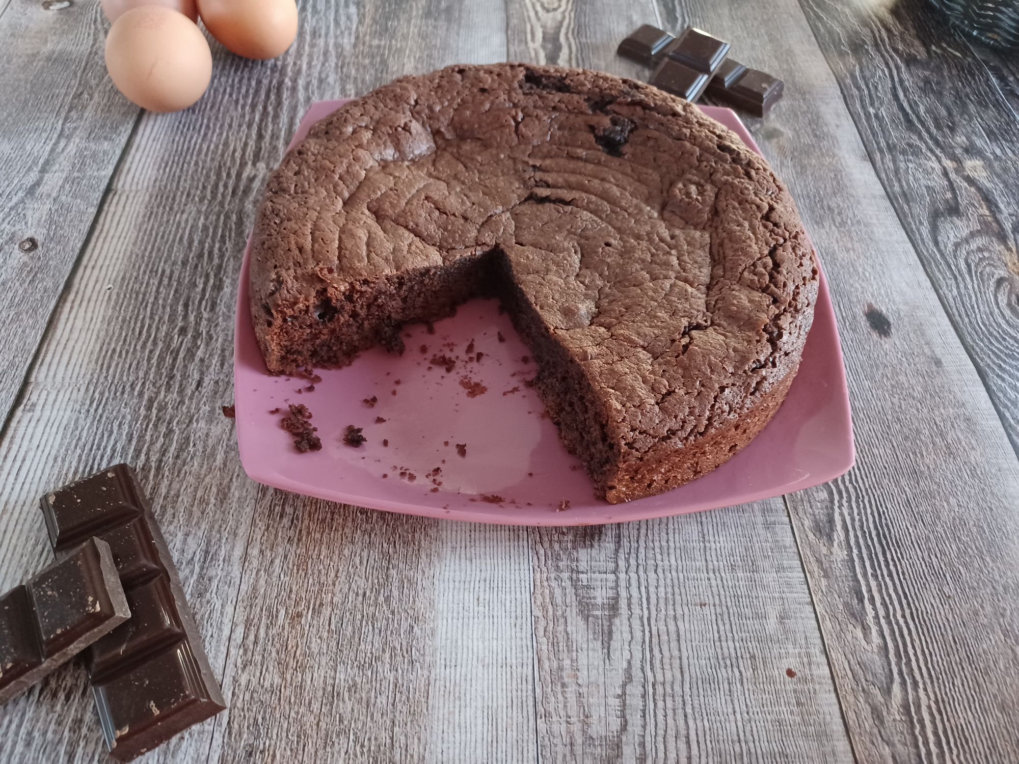 Gâteau au chocolat ultra simple de Christophe Felder