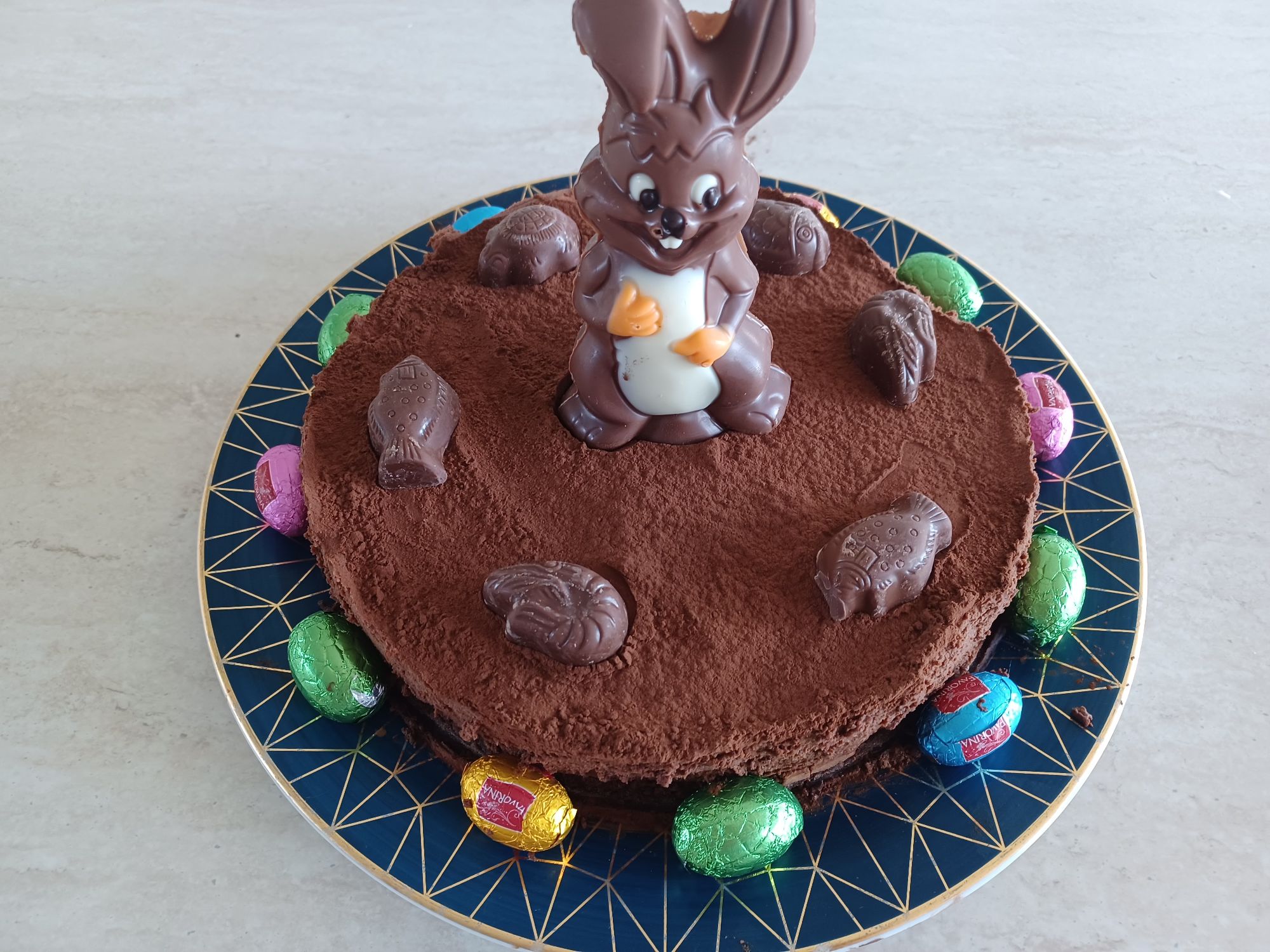 Gâteau à la mousse au chocolat