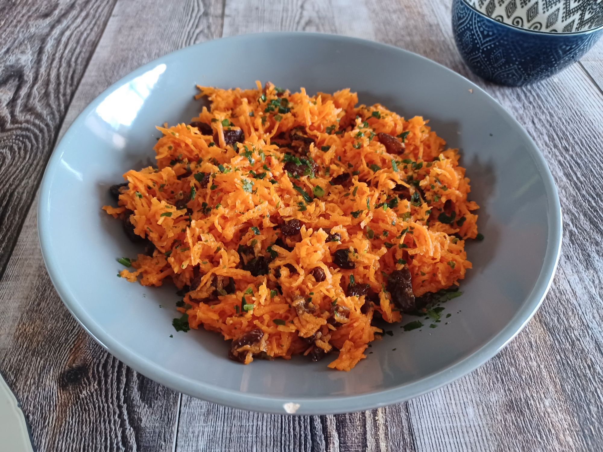 Salade de carottes à l’orientale