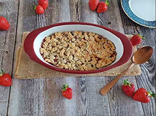 Crumble de fraise