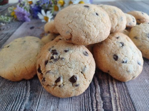 Cookies à la farine de riz et pépite de chocolat