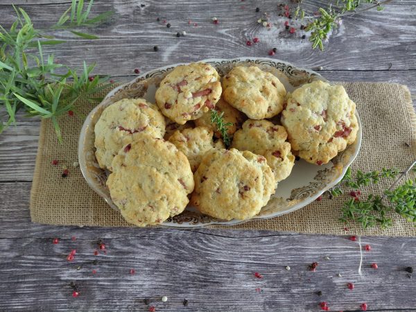 Cookies jambon fromage
