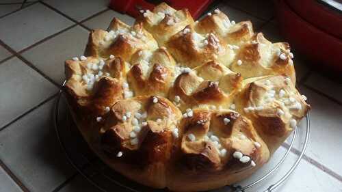 BRIOCHE MOELLEUSE AU MASCARPONE