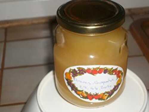 CONFITURE ANANAS-GINGEMBRE