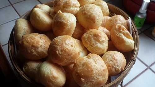 DES GOUGERES AU FROMAGE, ÇA VOUS DIT ?