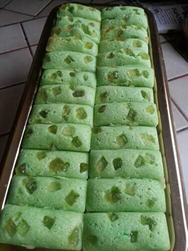 FINANCIERS AU CITRON VERT