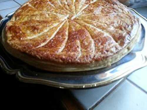 GALETTE DES ROIS A LA FRANGIPANE ET ORANGE