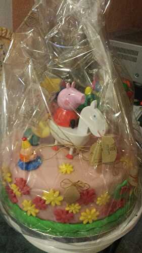 GATEAU PEPPA PIG POUR UNE PETITE EMMA