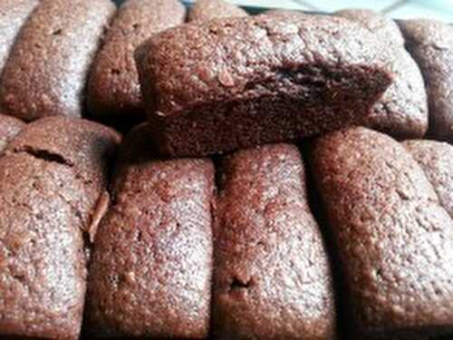 MINI FINANCIERS AU CHOCOLAT