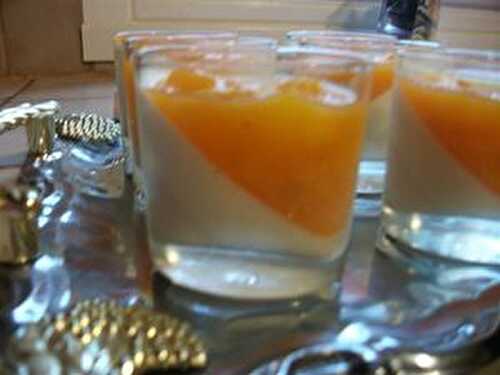 PANNA COTTA ABRICOTS-VANILLE